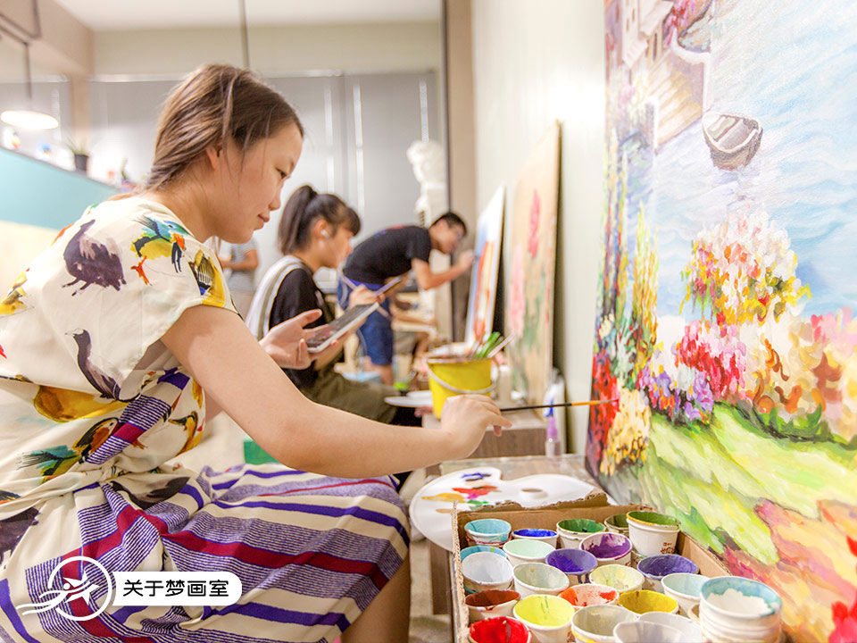 彩繪學(xué)習(xí)過程六