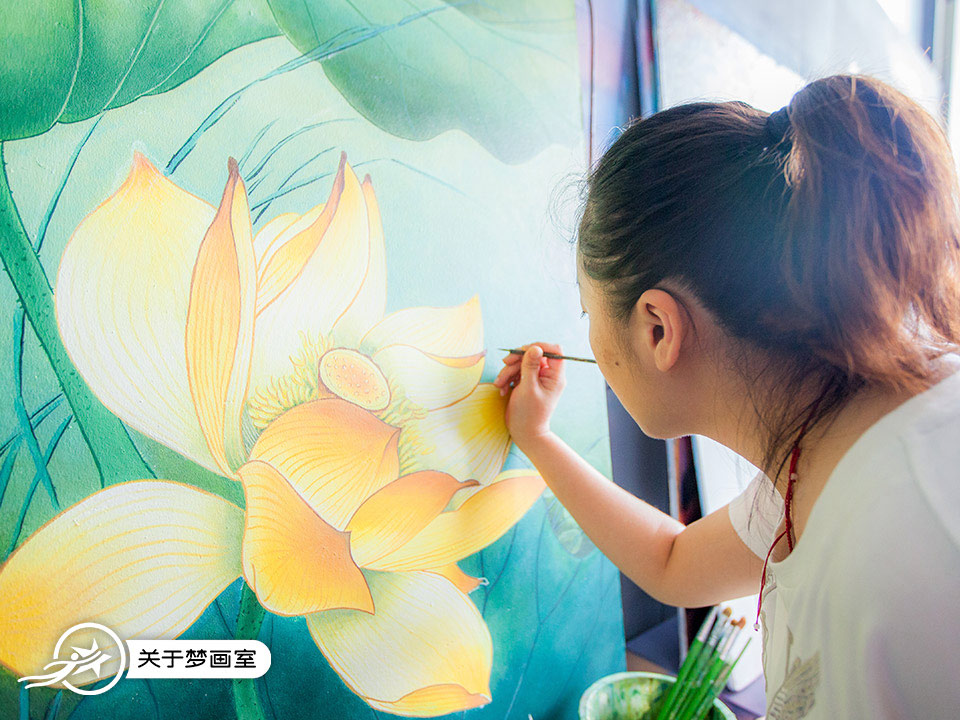 彩繪學(xué)習(xí)過程八