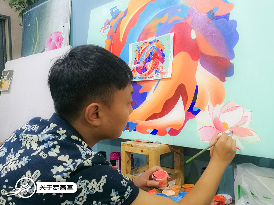 彩繪學(xué)習(xí)過程三十三