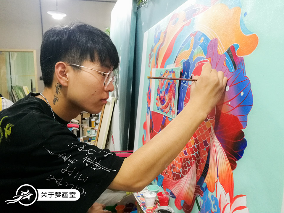 彩繪學(xué)習(xí)過程四十四