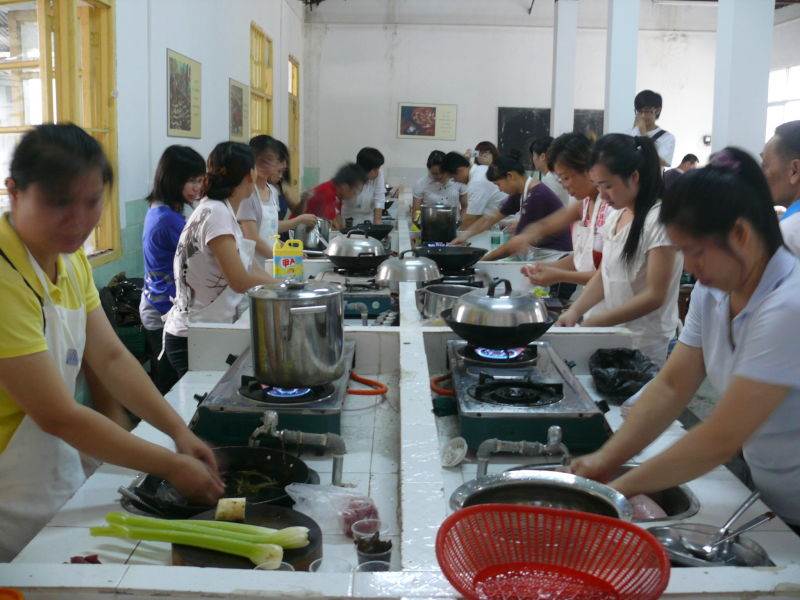 藥膳考試現(xiàn)場
