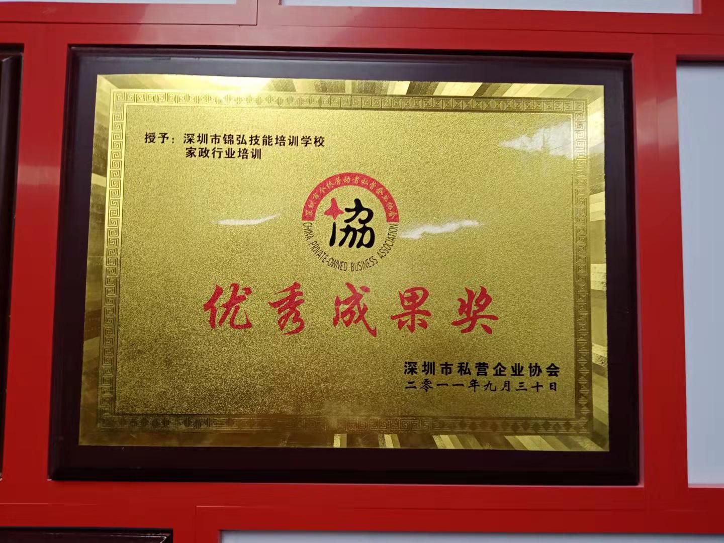 優(yōu)秀成果獎(jiǎng)