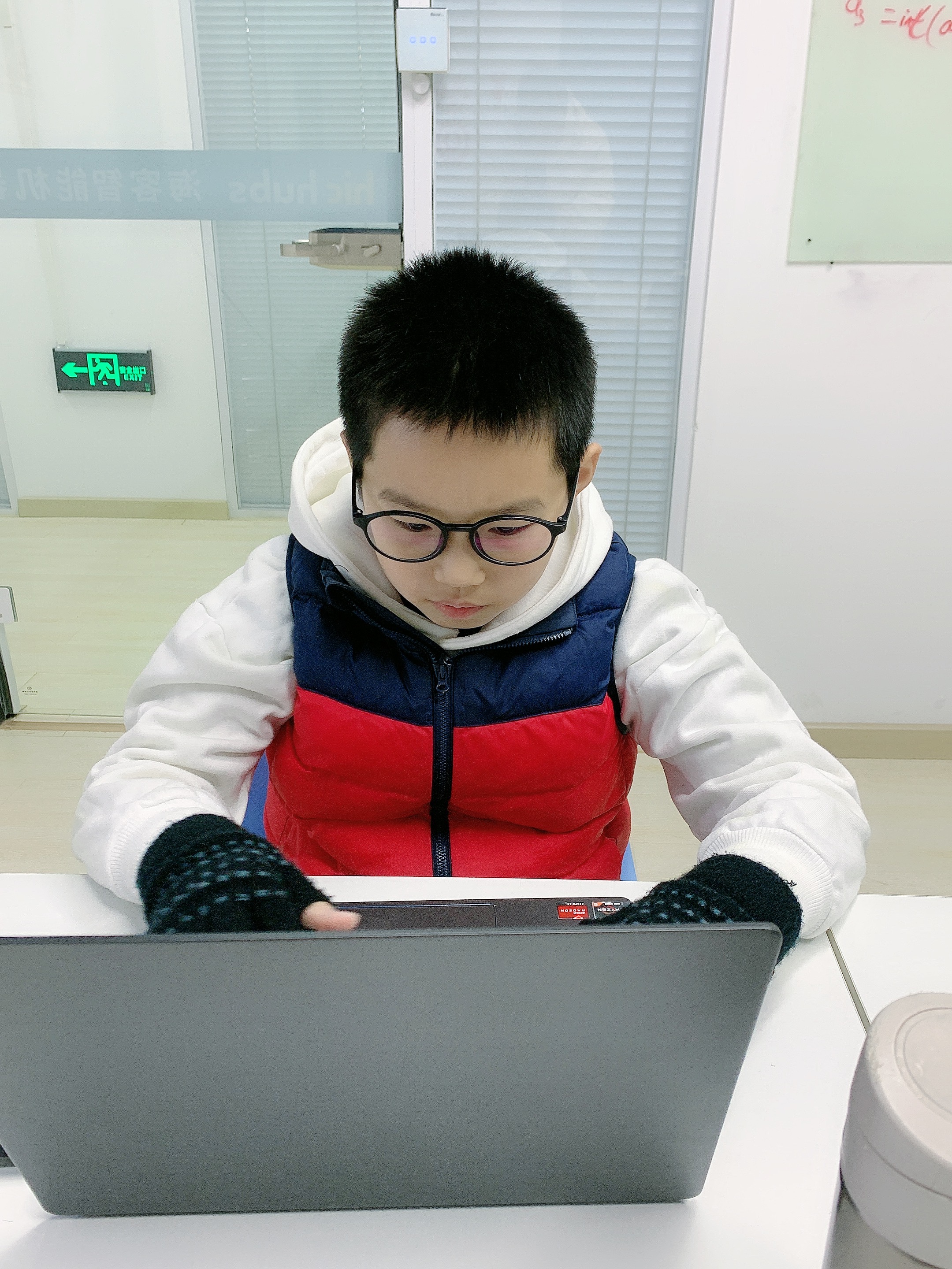 學(xué)員上課情境