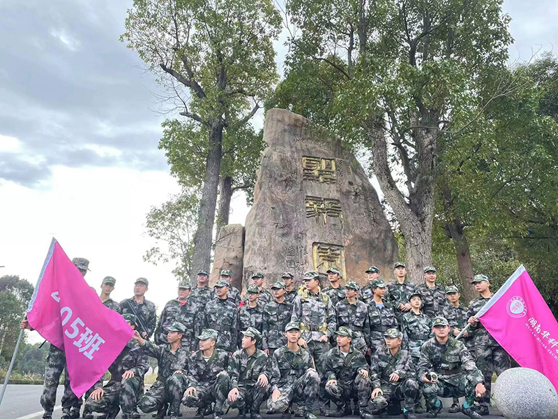 軍訓合影